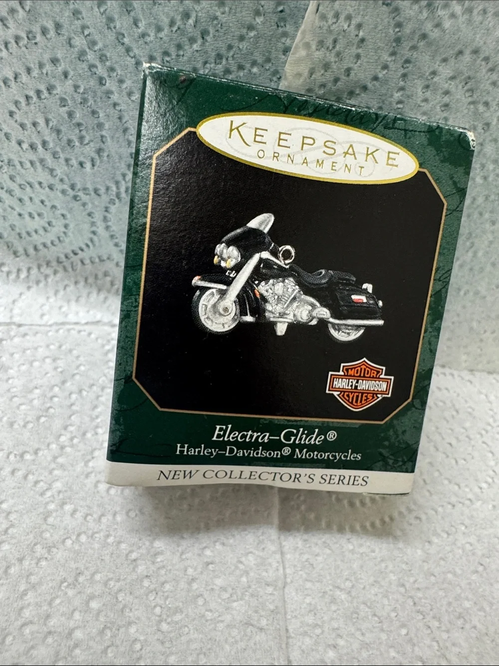 Hallmark Harley-Davidson miniature Ornament 1999 1st in Motorcycle series NIB